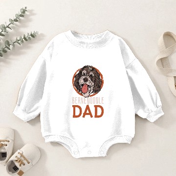 Discover Bernedoodle Owner Bernedoodle Baby Romper Sweatshirts
