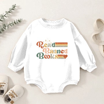 Discover Read Banned Books Baby Romper Sweatshirts