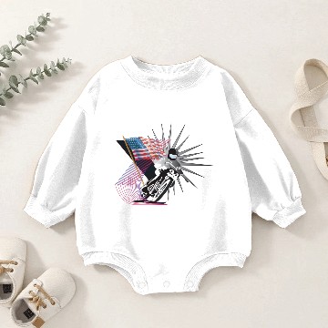 Discover Motocross Baby Romper Sweatshirts