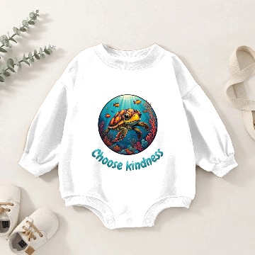 Discover Choose kindness Baby Romper Sweatshirts