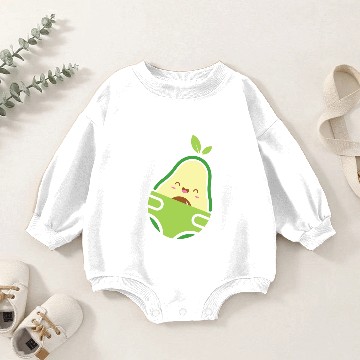 Discover Baby Avocado Baby Romper Sweatshirts