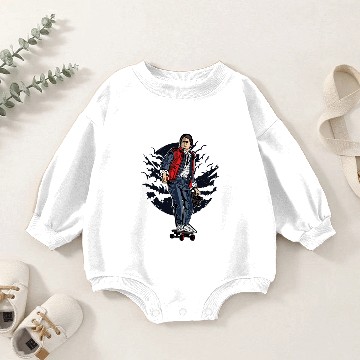 Discover BACK TO THE FUTURE Baby Romper Sweatshirts