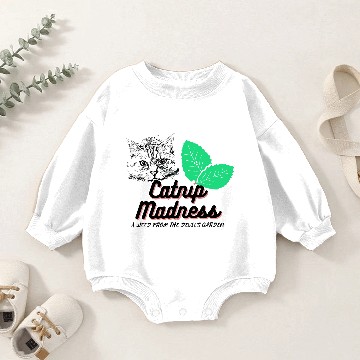 Discover catnip madness Baby Romper Sweatshirts