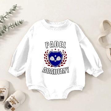 Discover Padel Academy Baby Romper Sweatshirts