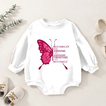 Discover Monarch Butterfly Theme Designs music Baby Romper Sweatshirts