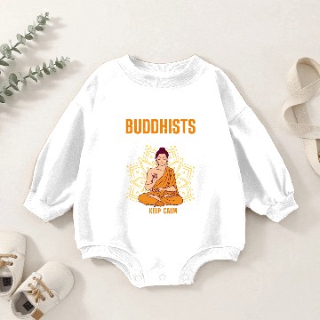 Discover Buddha Buddhism Baby Romper Sweatshirts