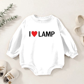 Discover I Love Lamp Baby Romper Sweatshirts