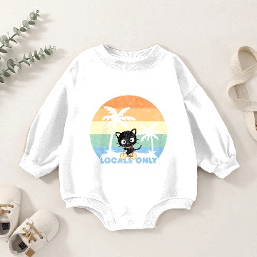 Discover Chococat Locals Only Baby Romper Sweatshirts