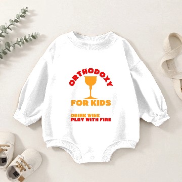Discover Orthodox Baby Romper Sweatshirts