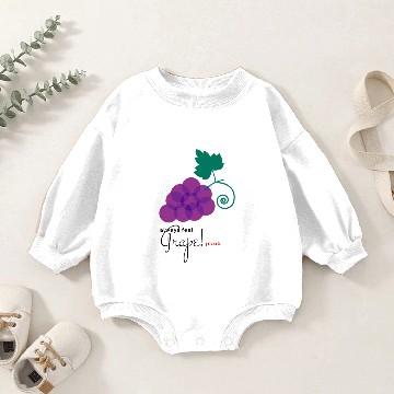 Discover Feel Grape X Great Baby Romper Sweatshirts