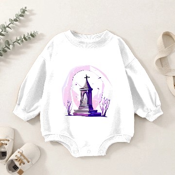 Discover Gravestone Baby Romper Sweatshirts