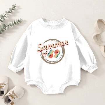 Discover Summer of 69 Baby Romper Sweatshirts