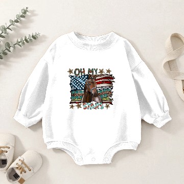 Discover Oh My Stars Baby Romper Sweatshirts