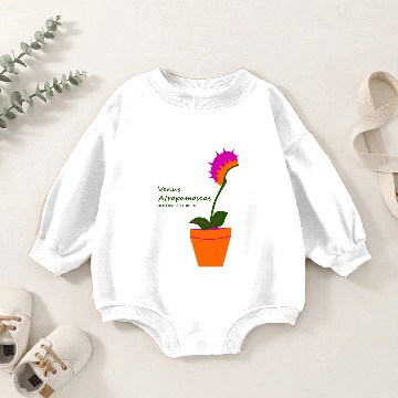 Discover Venus flytrap, an endangered species Baby Romper Sweatshirts