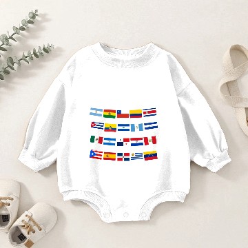 Discover Hispanic Heritage Month Baby Romper Sweatshirts