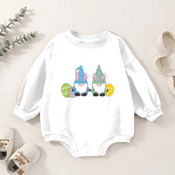 Discover Gappy Easter Garden Gnomes Baby Romper Sweatshirts