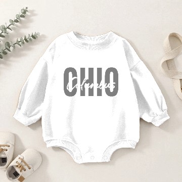 Discover Columbus Ohio Baby Romper Sweatshirts