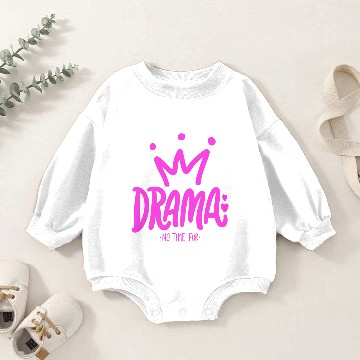 Discover Drama Queen Baby Romper Sweatshirts