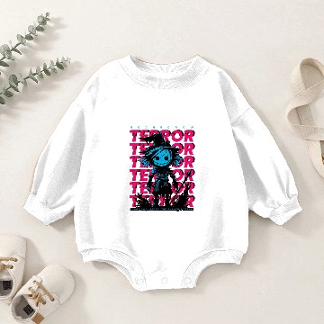 Discover Scarecrow Terror Baby Romper Sweatshirts