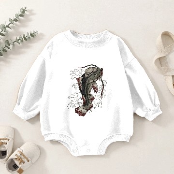 Discover Hunt: Showdown Hatfish Baby Romper Sweatshirts