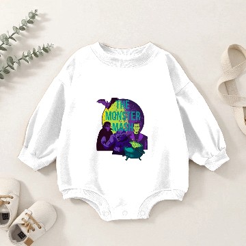Discover monster mash Baby Romper Sweatshirts