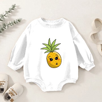 Discover Kawaii Pineapple Baby Romper Sweatshirts