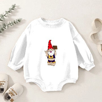 Discover Ladybug Gnome Baby Romper Sweatshirts