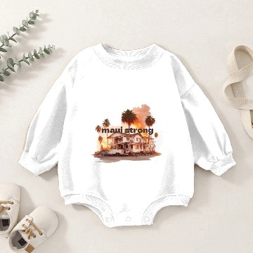 Discover maui strong Baby Romper Sweatshirts