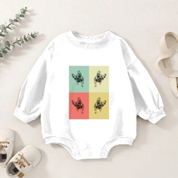 Discover Bobby Multi Baby Romper Sweatshirts