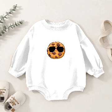 Discover Tough Cookie Baby Romper Sweatshirts