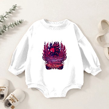 Discover Mythical By Nature Purple Phoenix Baby Romper Sweatshirts
