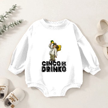 Discover Cinco De Drinko Baby Romper Sweatshirts