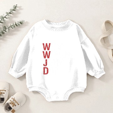 Discover W Would John Do Wwjd Baby Romper Sweatshirts