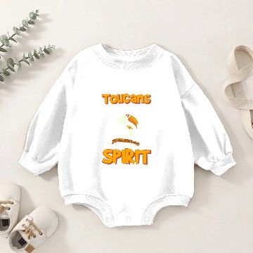 Discover Bird Parrot Amazon Jungle Baby Romper Sweatshirts