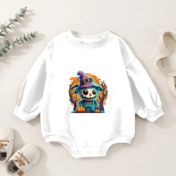 Discover Cute scarecrow Baby Romper Sweatshirts