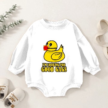 Discover BDSM Duck Baby Romper Sweatshirts