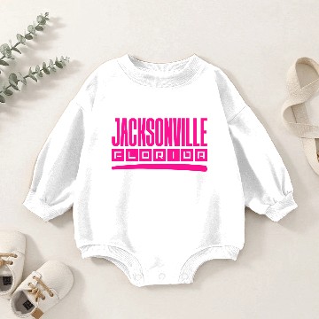 Discover Jacksonville Florida Baby Romper Sweatshirts