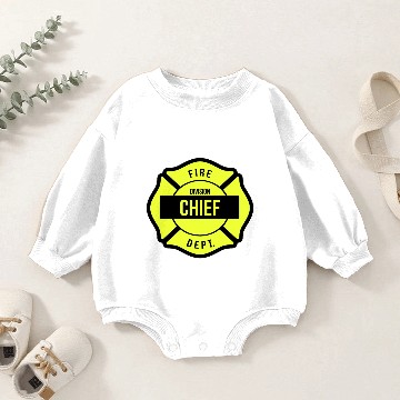Discover Division Chief Fire Brigade Baby Romper Sweatshirts