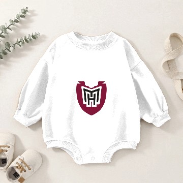Discover Monster High Logo Baby Romper Sweatshirts