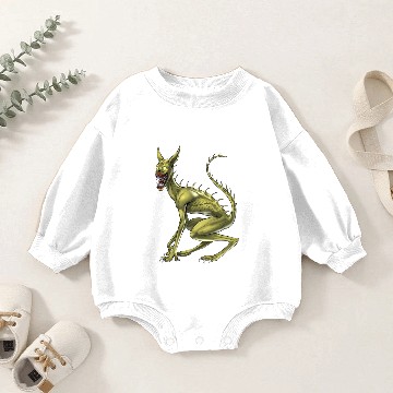 Discover Chupacabra Cryptid Creature Baby Romper Sweatshirts