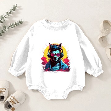 Discover Cool Werewolf Baby Romper Sweatshirts