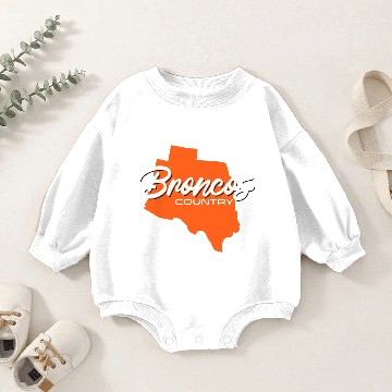 Discover Broncos Football Baby Romper Sweatshirts