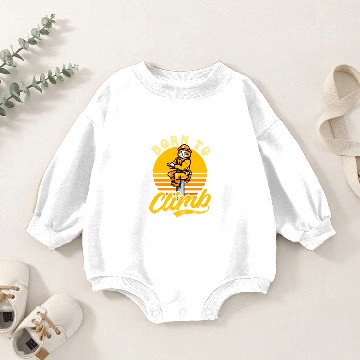 Discover Lineman Pole Born To Climb Cat Baby Romper Sweatshirts