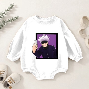 Discover GOJO Anime Baby Romper Sweatshirts
