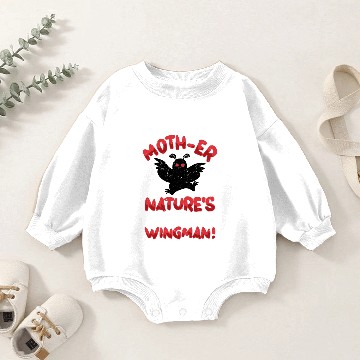 Discover Mothman Cryptid Cryptozoology Baby Romper Sweatshirts