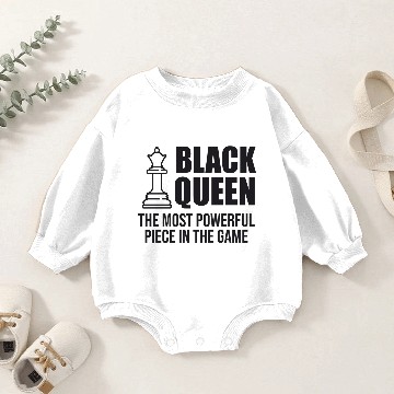 Discover Afrocentric Black Queen Baby Romper Sweatshirts