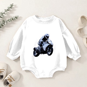 Discover Motorcycle Baby Romper Sweatshirts