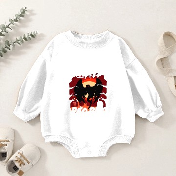Discover Mothman Cryptid Cryptozoology Baby Romper Sweatshirts