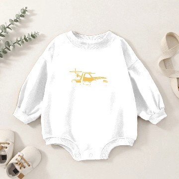Discover Tow Truck Driver Baby Romper Sweatshirts