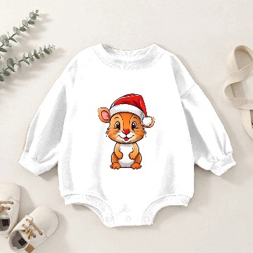 Discover Cat in a Hat Brings Christmas Cheer Baby Romper Sweatshirts